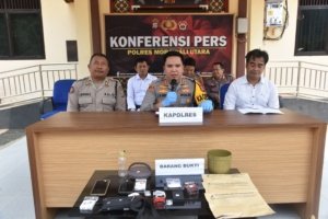 Ungkap Tujuh Kasus Narkoba Selama Oktober, Polres Morut Temukan 2 Senjata Api