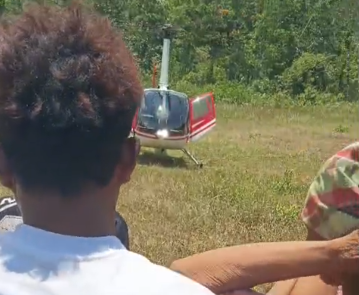 Detik-Detik Evakuasi pasien Gunakan Helikopter dari Pedalaman Lijo, Berujung Duka di Palu