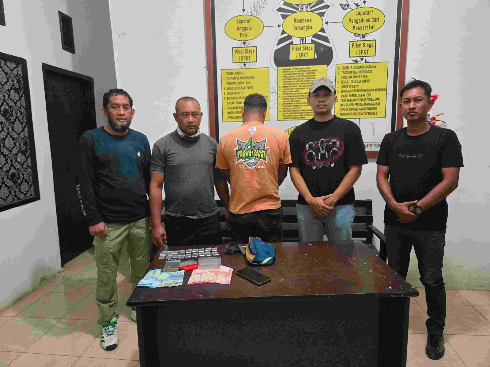 Tak Beri Ruang Peredaran Narkoba, Kapolsek Soyo Jaya Bergerak ke Desa Bau Ringkus Pria Pemilik 18 Paket Sabu